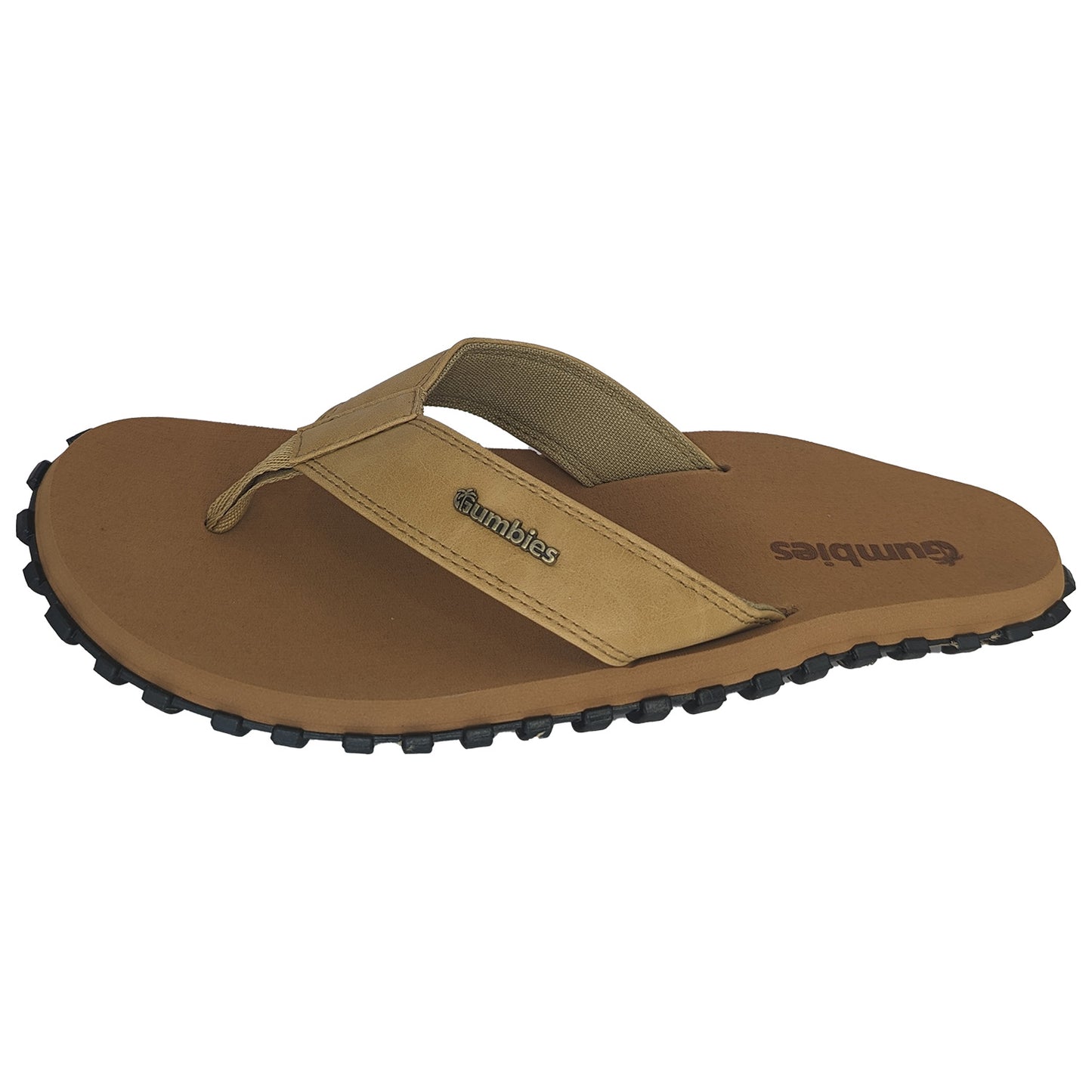 Gumbies VEGOVERT Flip Flops - Mens - Tan